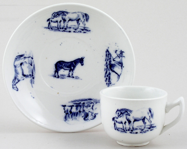 Toy Cup and Saucer c1905